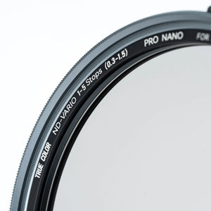 NiSi JetMag Pro 95MAG True Color Variable ND Magnetic Filter (95mm, 1-5 Stops) - JetMag Adaptor Required at PROCAM | procam.com