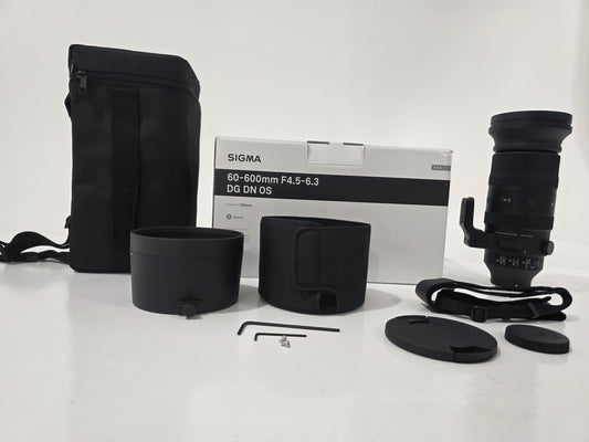 * OPEN BOX EXCELLENT * Sigma 60-600mm f/4.5-6.3 DG DN OS Sports Lens for Sony E