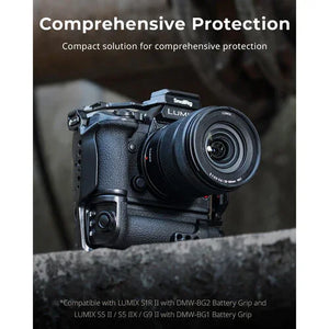 SmallRig Camera Cage for Panasonic LUMIX S1R II, S5 II, S5 IIX & G9 II at PROCAM | procam.com