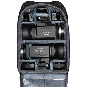 Westcott FJ400 II Strobe 2-Light Backpack Kit w/ FJ-X3 S Wireless Trigger for Sony Cameras at PROCAM | procam.com
