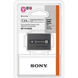 Sony NP-FV100A V-Series Rechargeable Battery Pack (3410mAh, 6.8-8.4V) at PROCAM | procam.com