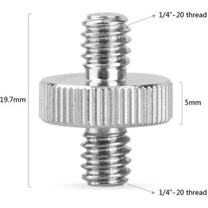 SmallRig 1/4"-20 to 1/4"-20 Double-End Stud (2-Pack) at PROCAM | procam.com
