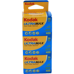 Kodak UltraMax 400 Color Negative Film (35mm Roll Film, 36 Exposures) 3-Pack at PROCAM | procam.com