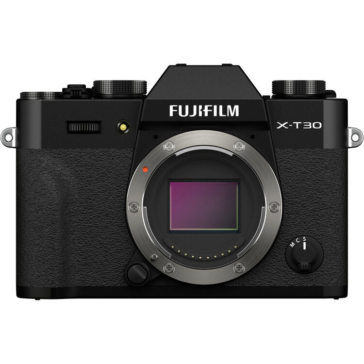 FUJIFILM X-T30 II Mirrorless Digital Camera (Body Only, Black) at