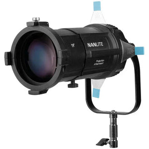 Nanlite Projection Attachment for Bowens Mount with 19° Lens at PROCAM | procam.com