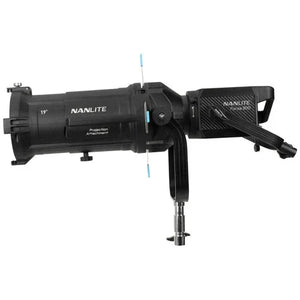 Nanlite Projection Attachment for Bowens Mount with 19° Lens at PROCAM | procam.com