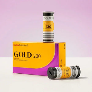 Kodak Professional Gold 200 Color Negative Film (120 Roll Film) 5-Pack at PROCAM | procam.com