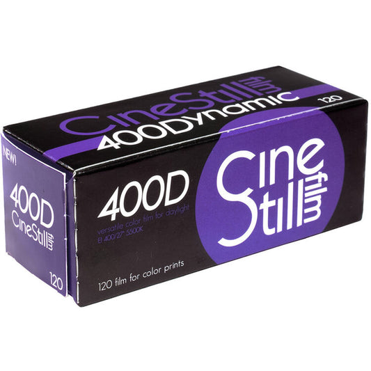 CineStill 400 Dynamic Color Negative Film (120 Roll Film)