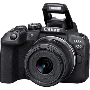 * OPEN BOX EXCELLENT * Canon EOS R10 Mirrorless Digital Camera with 18-45mm f/4.5-6.3 IS STM Lens at PROCAM | procam.com