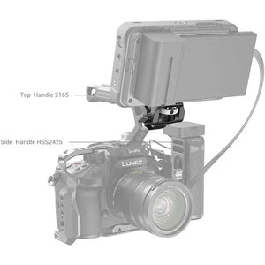 SmallRig Swivel and Tilt Adjustable Monitor Mount with ARRI-Style Mount at PROCAM | procam.com
