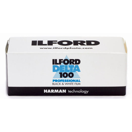 Ilford Delta 100 Professional Black and White Negative Film (120 Roll Film)