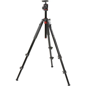 Manfrotto MK055XPRO3-BHQ2 Aluminium 3-Section Tripod with XPRO Ball Head Kit at PROCAM | procam.com