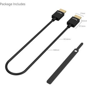 SmallRig Ultra-Slim HDMI Cable (1.8') at PROCAM | procam.com