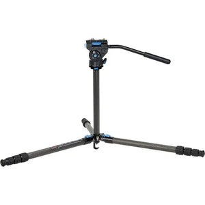 Sirui ST124 4-Section Carbon Fiber Tripod & VA-5 X Fluid Head Kit at PROCAM | procam.com