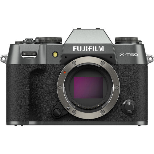 FUJIFILM X-T50 Mirrorless Digital Camera (Body Only, Charcoal)