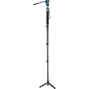 Sirui P-424FS Carbon Fiber Monopod with VA-5X Video Head Kit at PROCAM | procam.com