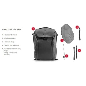 Peak Design Everyday Backpack v2 (20L, Charcoal) at PROCAM | procam.com