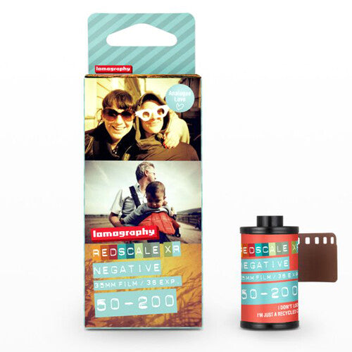 Lomography Redscale XR 50-200 Color Negative Film (35mm Roll Film, 36 Exposures) 3-Pack