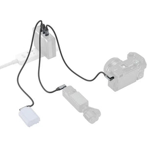 SmallRig USB-C Straight-to-Right Angled Cable (13.8") at PROCAM | procam.com