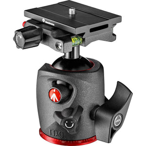 Manfrotto 055 Carbon Fiber 3-Section Tripod with Horizontal Column with XPRO Ball Head Kit at PROCAM | procam.com
