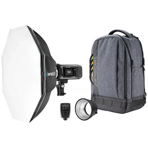Westcott FJ400 II Strobe 1-Light Backpack Kit w/ FJ-X3 M Universal Wireless Trigger at PROCAM | procam.com