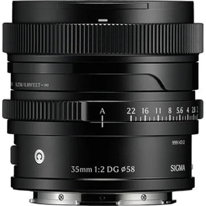 Sigma 35mm f/2 DG Contemporary Lens for Sony E at PROCAM | procam.com
