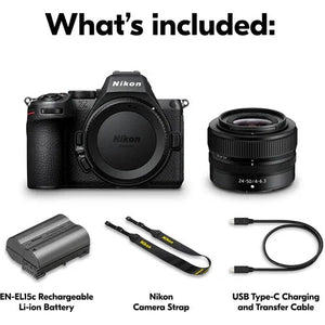 Nikon Z5 II Mirrorless Camera with Z 24-50mm f/4-6.3 Lens at PROCAM | procam.com