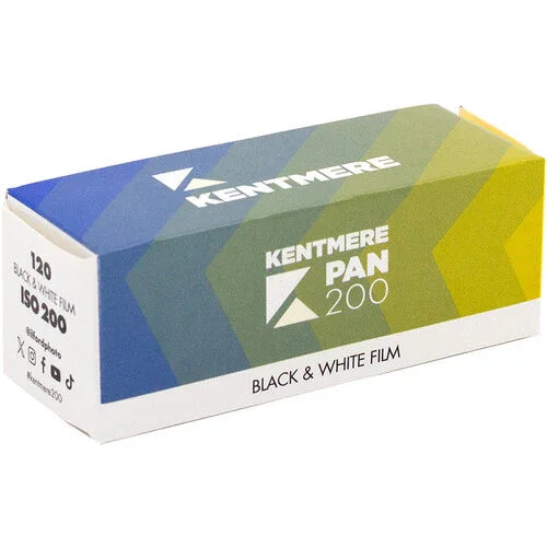 Kentmere PAN 200 Black & White Negative Film (120 Roll Film) at PROCAM | procam.com