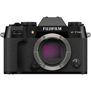 Fujifilm X-T50 Mirrorless Camera with 15-45mm f/3.5-5.6 Lens (Black) at PROCAM | procam.com