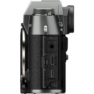 Fujifilm X-T50 Mirrorless Camera with XF 16-50mm f/2.8-4.8 Lens (Charcoal Silver) at PROCAM | procam.com
