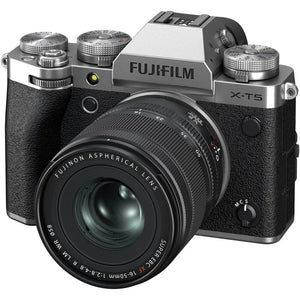 Fujifilm X-T5 Mirrorless Camera with XF 16-50mm f/2.8-4.8 Lens (Silver) at PROCAM | procam.com
