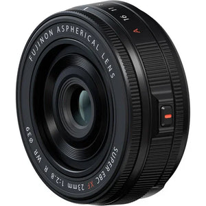 FUJIFILM XF 23mm f/2.8 R WR Pancake Lens (Black) at PROCAM | procam.com