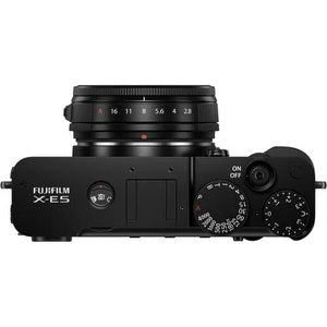 FUJIFILM X-E5 Mirrorless Camera with XF 23mm f/2.8 Lens (Black) at PROCAM | procam.com