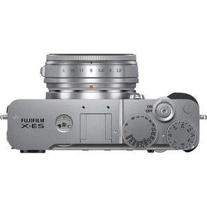 FUJIFILM X-E5 Mirrorless Camera with XF 23mm f/2.8 Lens (Silver) at PROCAM | procam.com