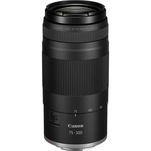 Canon EOS R100 Digital Camera with RF-S 18-45mm f/4.5-6.3 IS STM Lens and RF 75-300mm f/4-5.6 Lens - Double Zoom Lens Kit at PROCAM | procam.com