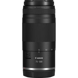Canon EOS R100 Digital Camera with RF-S 18-45mm f/4.5-6.3 IS STM Lens and RF 75-300mm f/4-5.6 Lens - Double Zoom Lens Kit at PROCAM | procam.com