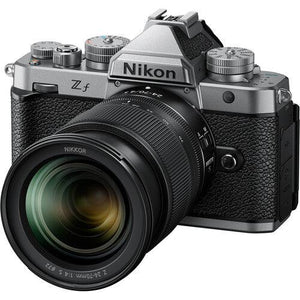 Nikon Zf Mirrorless Camera with Z 24-70mm f/4 S Lens (Silver) at PROCAM | procam.com