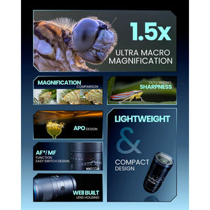 Laowa Venus Optics 180mm f/4.5 1.5x Ultra-Macro APO Lens (L-Mount) at PROCAM | procam.com
