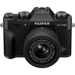 FUJIFILM X-T30 III Mirrorless Digital Camera with XC 13-33mm f/3.5-6.3 OIS Lens Kit (Black) at PROCAM | procam.com