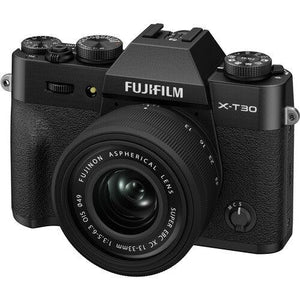 FUJIFILM X-T30 III Mirrorless Digital Camera with XC 13-33mm f/3.5-6.3 OIS Lens Kit (Black) at PROCAM | procam.com