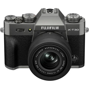 FUJIFILM X-T30 III Mirrorless Digital Camera with XC 13-33mm f/3.5-6.3 OIS Lens Kit (Charcoal Silver) at PROCAM | procam.com