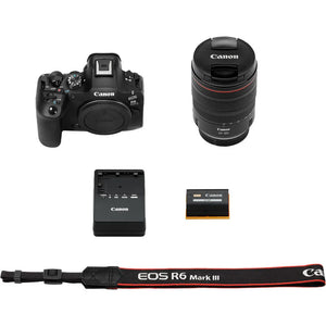 Canon EOS R6 Mark III Mirrorless Camera with RF 24-105mm f/4 L IS USM Lens at PROCAM | procam.com