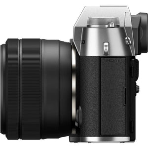 Fujifilm X-T50 Mirrorless Camera with 15-45mm f/3.5-5.6 Lens (Silver) at PROCAM | procam.com