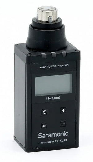 * OPEN BOX GOOD * Saramonic TX-XLR9 Wireless Plug-On Transmitter (514 to 596 MHz) at PROCAM | procam.com