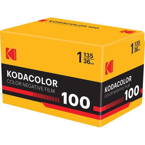 Kodak Kodacolor 100 Color Negative Film (35mm Roll Film, 36 Exposures)