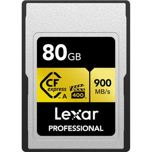 Lexar Professional CFexpress Type A Memory Card (GOLD Series) - 80GB at PROCAM | procam.com