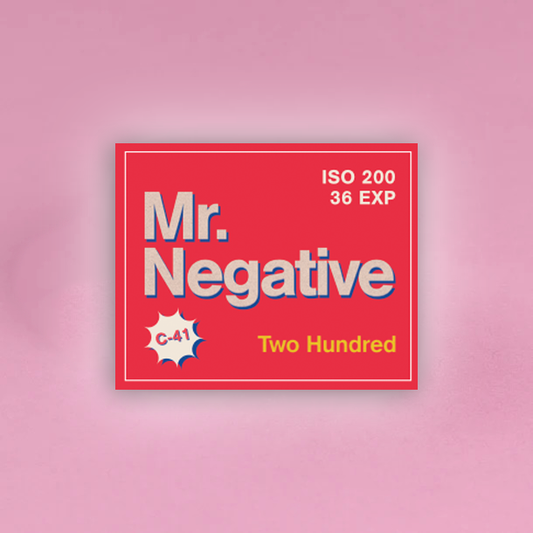 Mr. Negative Two Hundred 200 ISO Color Negative Film (35mm Roll Film, 36 Exposures)