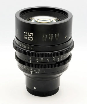 * USED * Sigma 50mm T1.5 Cinema Lens for Sony E-Mount at PROCAM | procam.com
