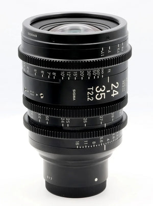 * USED * Sigma 24-35mm T2.2 Cinema Lens For Sony E-Mount at PROCAM | procam.com