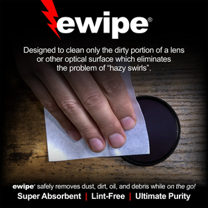 Photographic Solutions E-Wipe Pre-Moistened Optic Pads (24-Pack) at PROCAM | procam.com